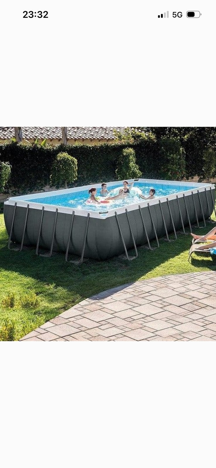 Piscine intex, Enlèvement, Comme neuf