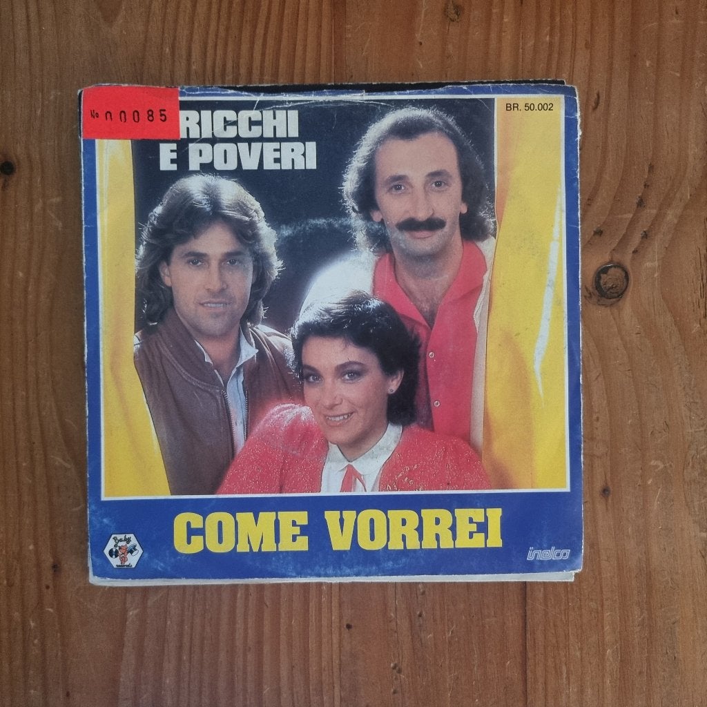 7" Ricchi e Poveri - Come vorrei, Cd's en Dvd's, Vinyl Singles, Ophalen of Verzenden, Gebruikt, 7 inch, Pop
