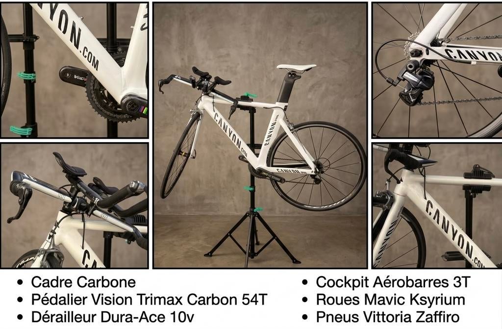 Canyon Speedmax AL 9.0, Sports & Fitness, Cyclisme, Utilisé, Enlèvement