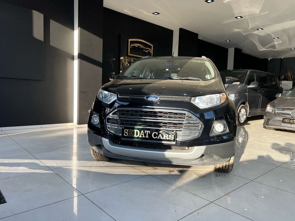 Ford Ecosport ECOBOOST BENZINE EURO 5B, Auto's, Ford, Euro 5, Stof, Zwart, Ecosport