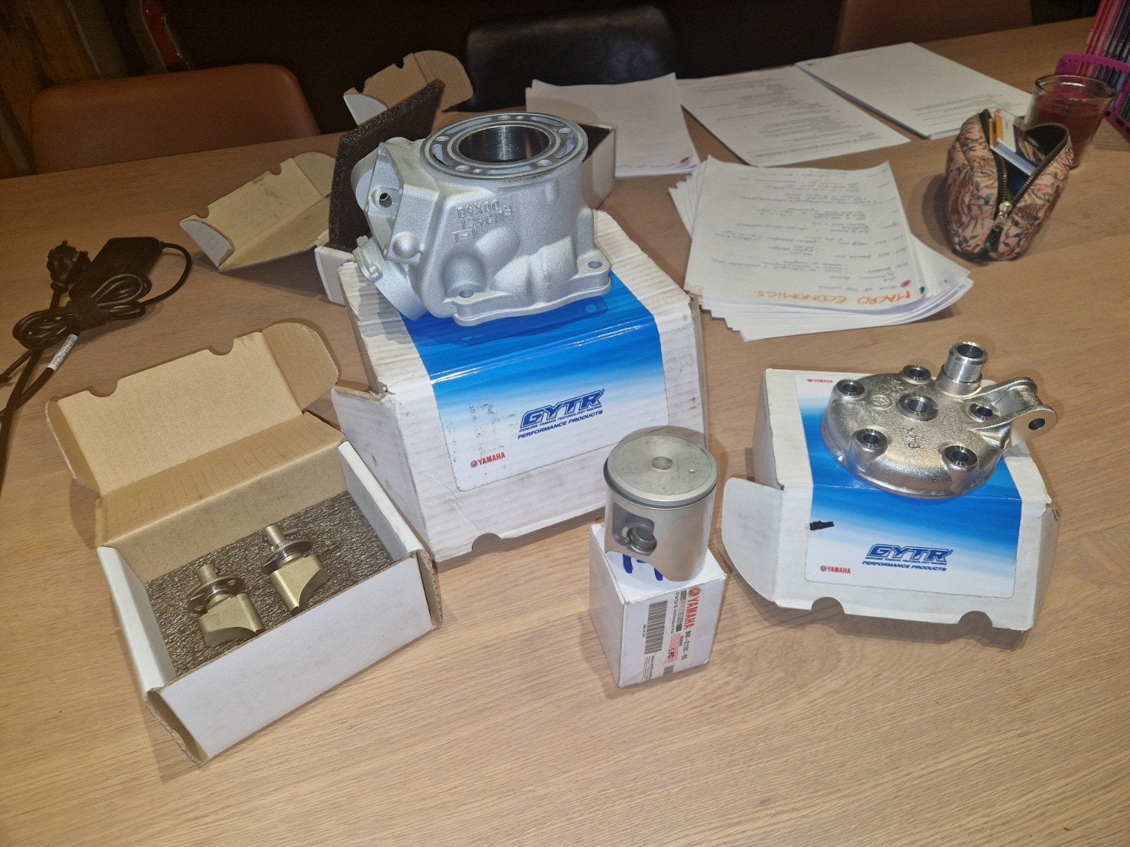 Volledige nieuwe cilinderkit yamaha yz125 2022-2027, Ophalen of Verzenden, Nieuw