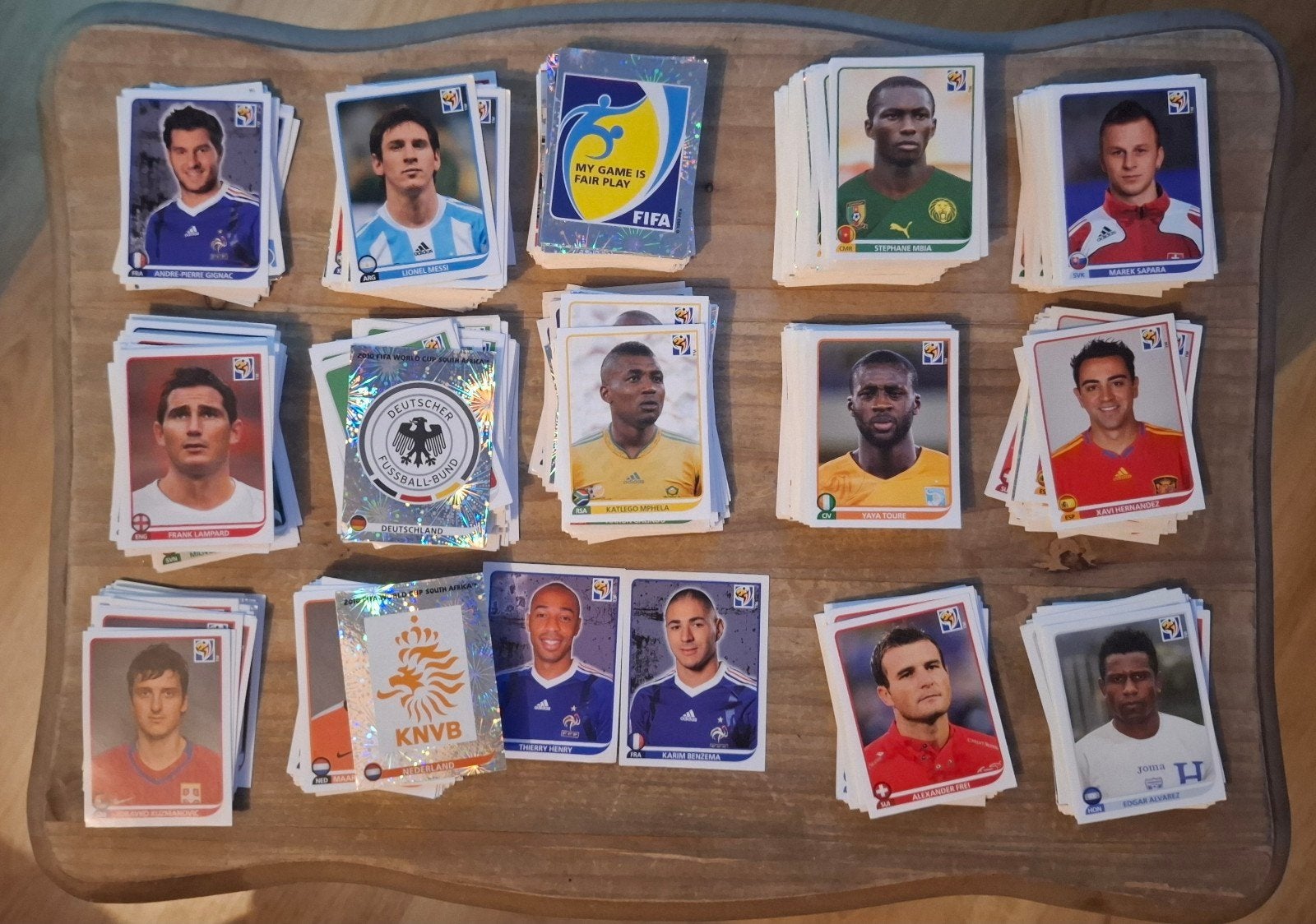 Panini 630 images différentes football wm 2010, Enlèvement ou Envoi