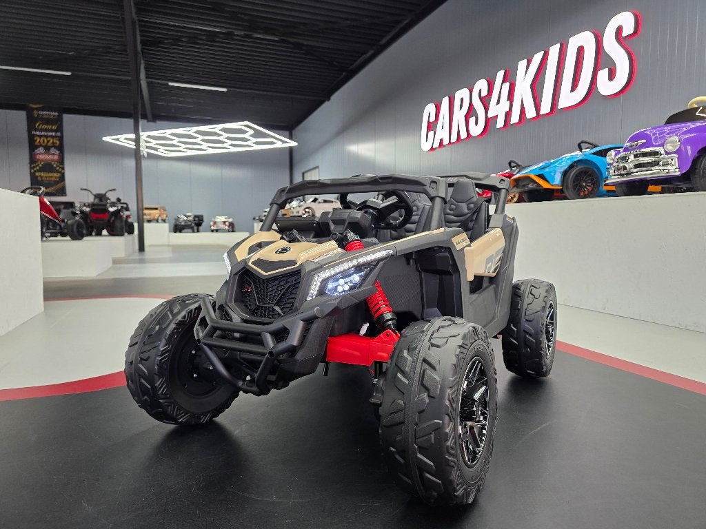 Kinder Buggy Can Am - 12 volt - 4 motoren - leren zit - RC, Ophalen of Verzenden, Nieuw, Afstandsbediening