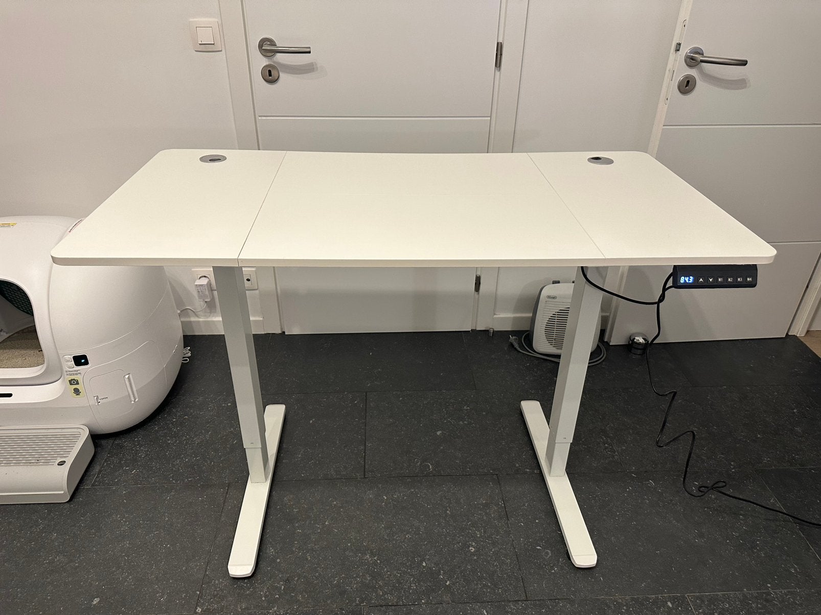 Bureau assis debout, Huis en Inrichting, Bureaus, Ophalen, Zo goed als nieuw
