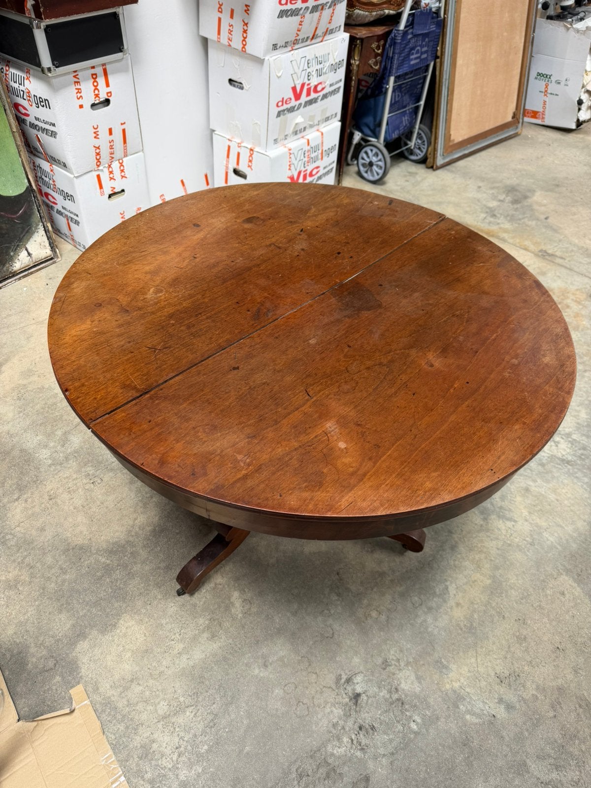 Table ronde, Enlèvement