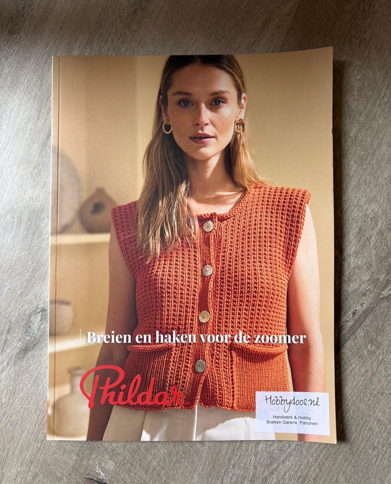 Breiboek phildar, Hobby en Vrije tijd, Ophalen of Verzenden, Zo goed als nieuw, Breien