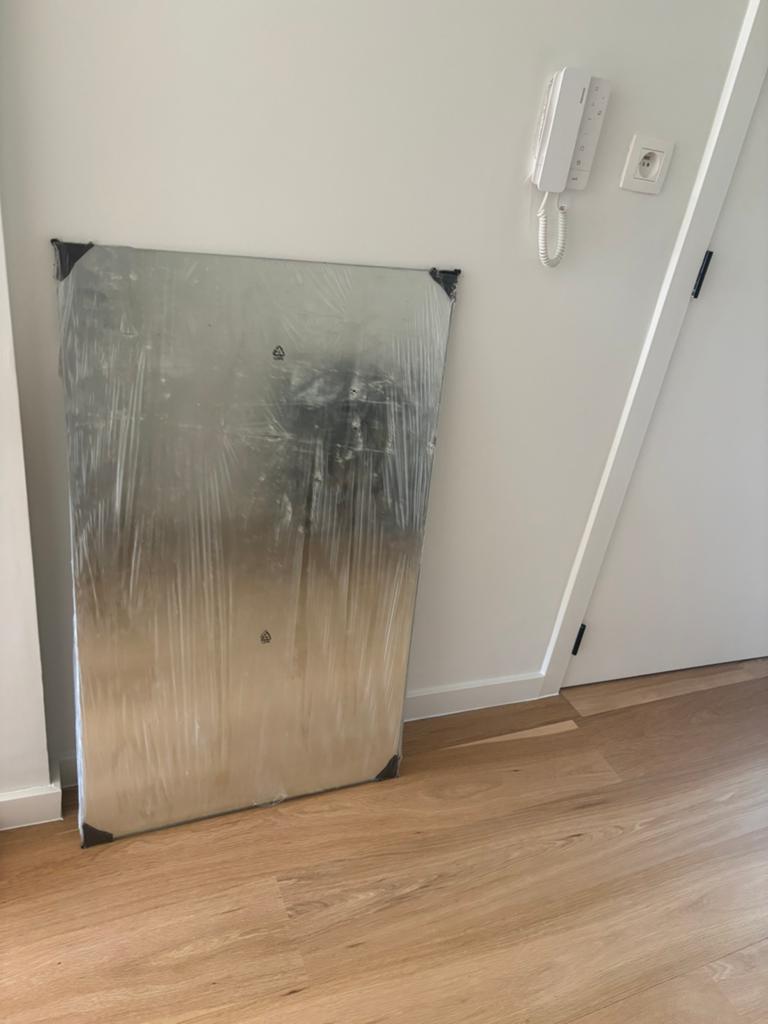 Spiegel 1 m op 60 cm, Huis en Inrichting, Woonaccessoires | Spiegels, Ophalen, 100 tot 150 cm, Nieuw, Rechthoekig