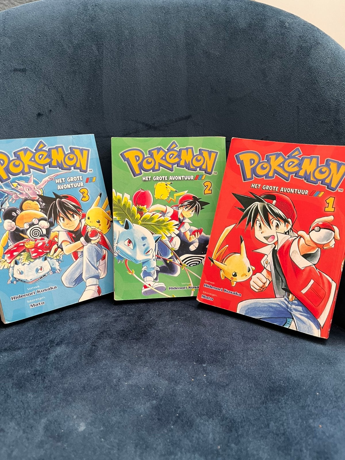 Lot de 3 mangas pokemon Tomes 1, 2 et 3 – Néerlandais, Boeken, Strips | Comics, Zo goed als nieuw, Ophalen of Verzenden