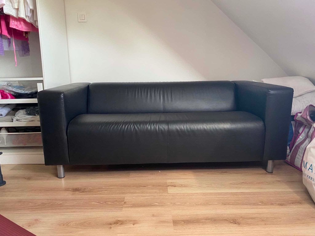 Canapé 2 places, 75 à 100 cm, Comme neuf, Enlèvement, Deux personnes