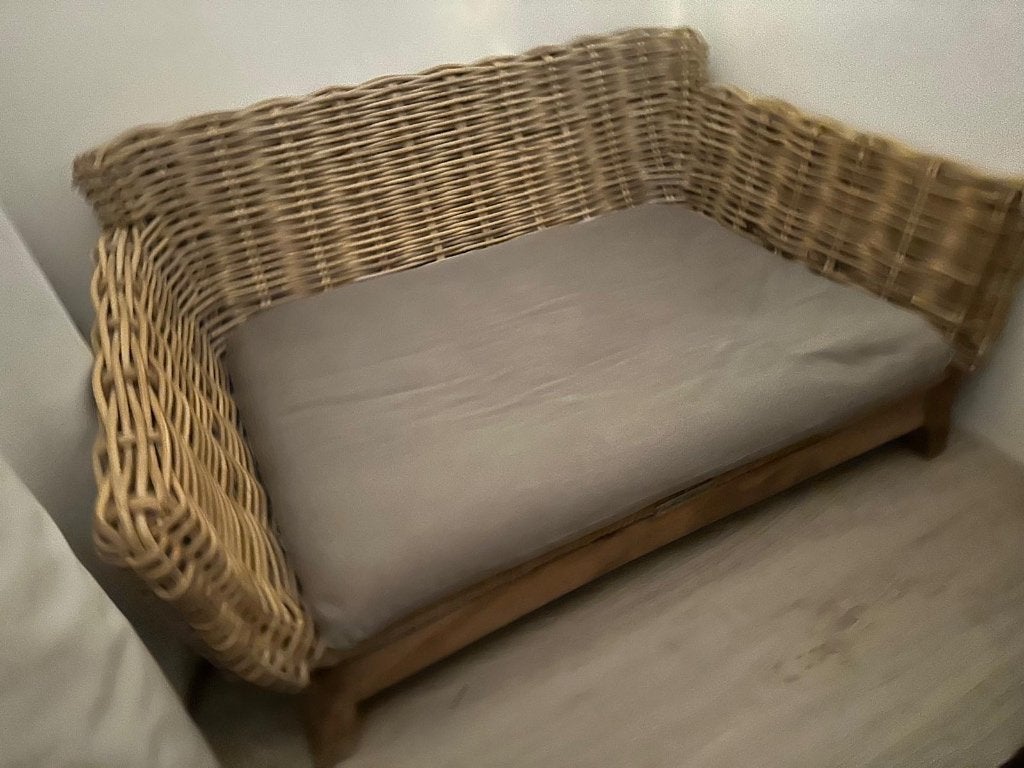 Hondenbed, Dieren en Toebehoren, Ophalen, Zo goed als nieuw, Riet