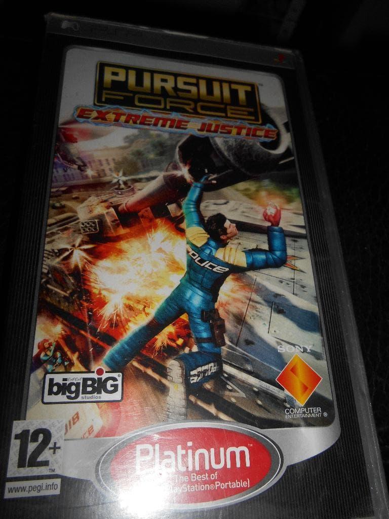PSP jeu Pursuit Force extreme justice, Enlèvement ou Envoi