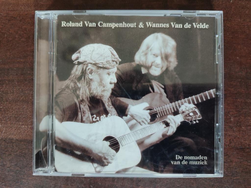 CD: ROLAND VAN CAMPENHOUT & WANNES VAN DE VELDE - DE NOMADEN, Cd's en Dvd's, Ophalen of Verzenden, Zo goed als nieuw