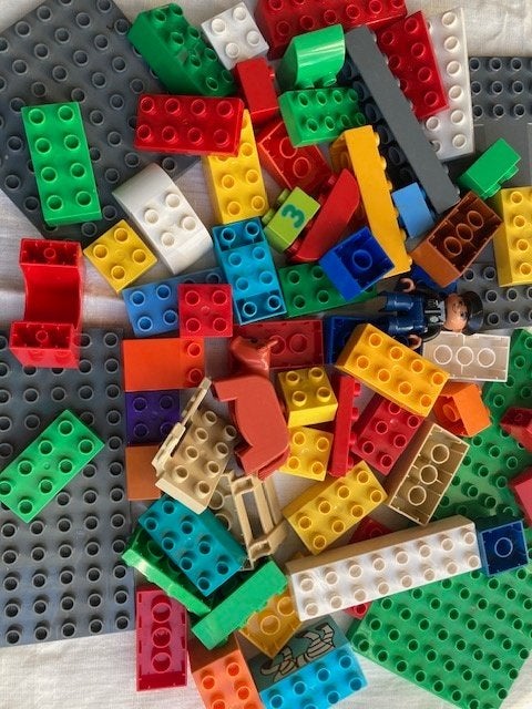 Duplo Lego blokken, Lego, Ophalen of Verzenden, Zo goed als nieuw, Losse stenen