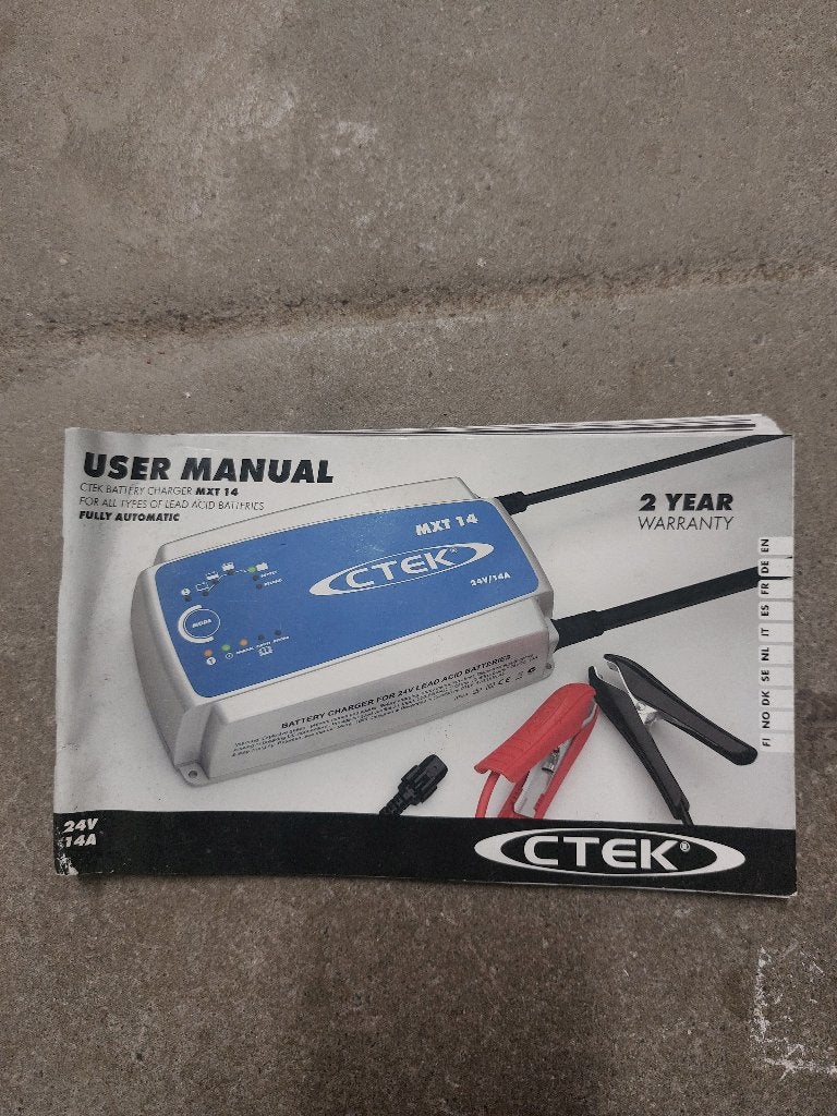 chargeur batterie CTEK  MXT 14(faire offre), Auto-onderdelen, Gebruikt