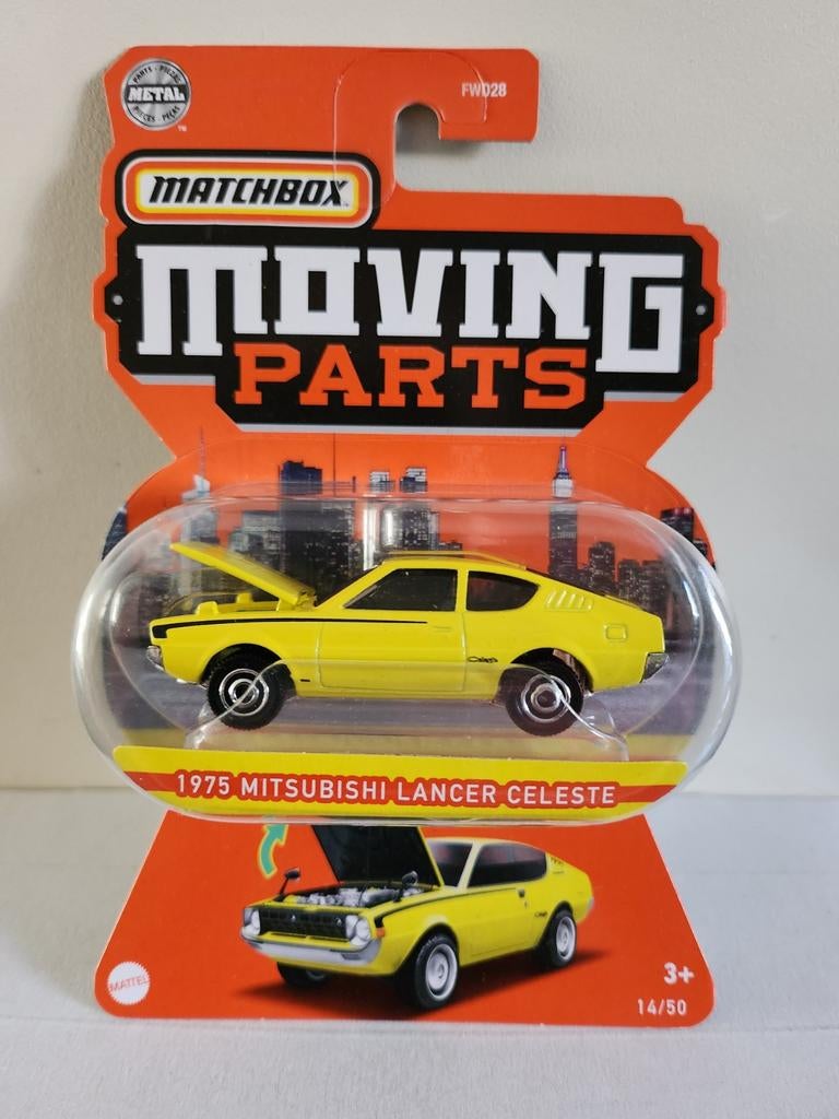 Matchbox Moving Parts 1975 Mitsubishi Lancer Celeste (2022), Enlèvement ou Envoi