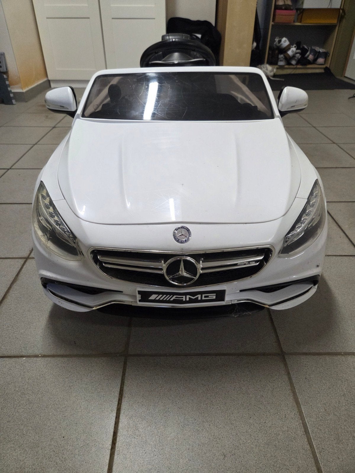 Mercedes kinderauto, Kinderen en Baby's, Speelgoed | Buiten | Accuvoertuigen, Gebruikt, Ophalen