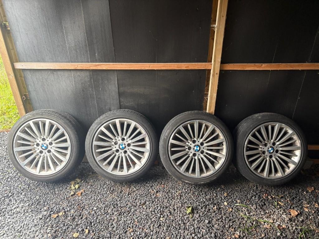 Originele 18 inch velgen 5x120, Autos : Pièces & Accessoires, Véhicule de tourisme, Pneus été, Enlèvement, Utilisé