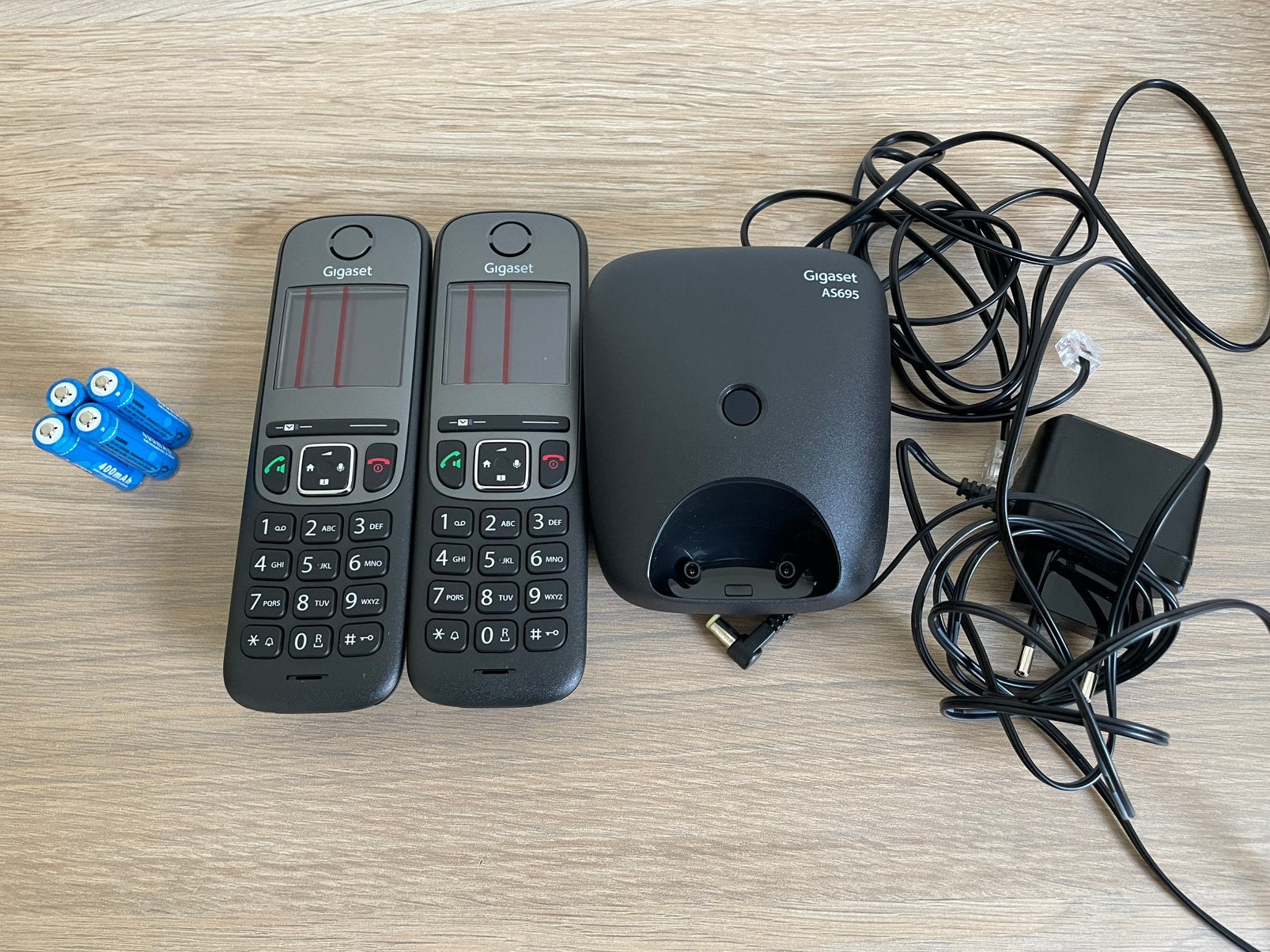 Téléphone fixe Gigaset AS695 duo, Télécoms, Téléphones fixes | Combinés & sans fil, Enlèvement ou Envoi, Neuf