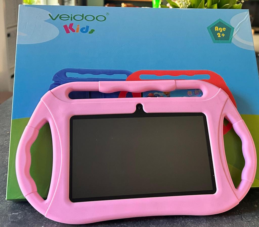 Kindertablet Veidoo Kids 2+, Computers en Software, Android Tablets, Zo goed als nieuw, Ophalen