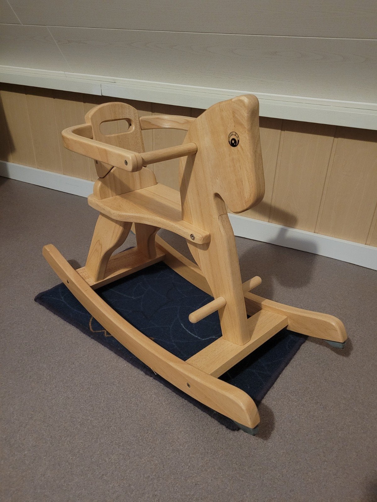 Prachtig houten schommelpaard Pintoy, Enlèvement, Comme neuf