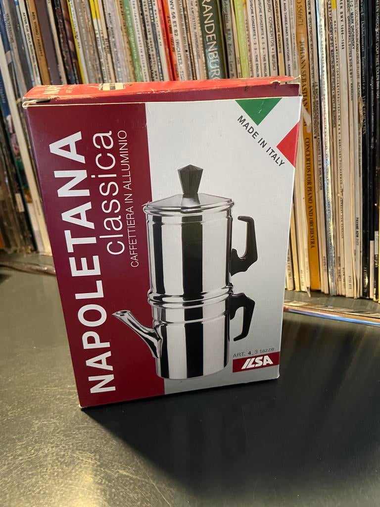Ilsa Napoletana cuccuma koffie toestel, Elektronische apparatuur, Koffiezetapparaten, Gebruikt, Gemalen koffie, Overige modellen