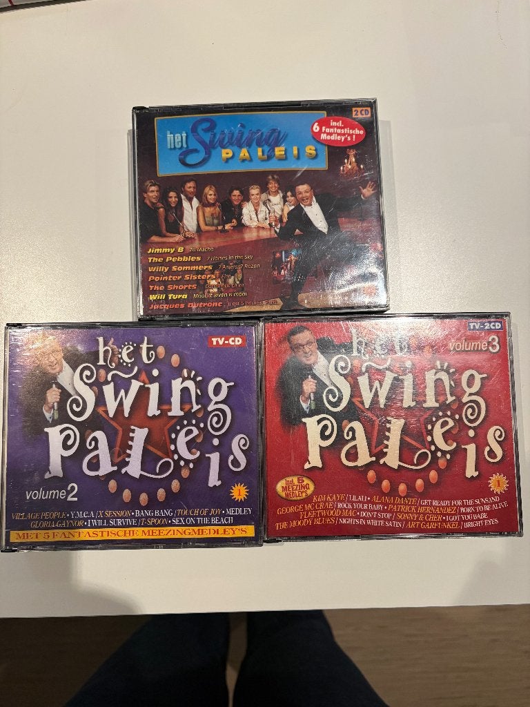 Het Swingpaleis (3 dubbel CD’s), Cd's en Dvd's, Cd's | Verzamelalbums, Gebruikt, Ophalen of Verzenden, Verzamelalbum, Pop