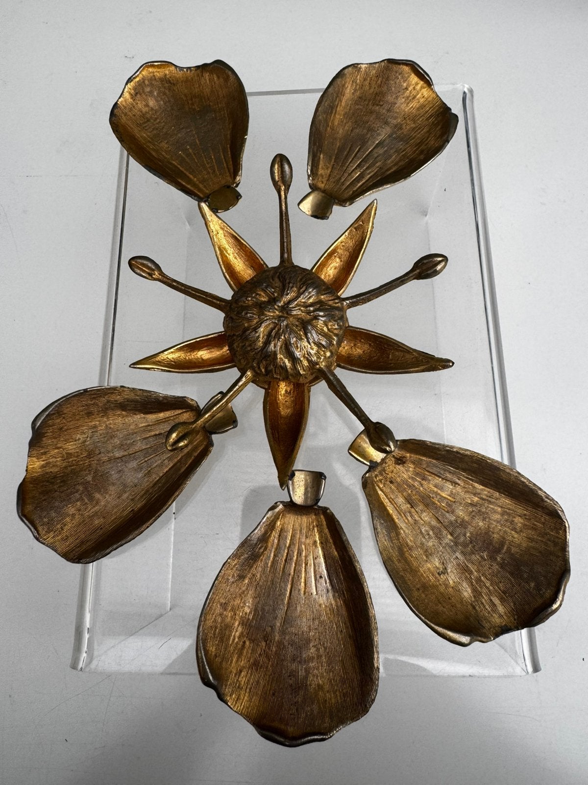 TAN asbak bloem Lotus, Ophalen of Verzenden, Gebruikt, Asbak