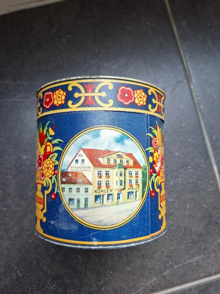 Duits antiek koekblik, Collections, Enlèvement, Utilisé, Biscuits, Autres marques