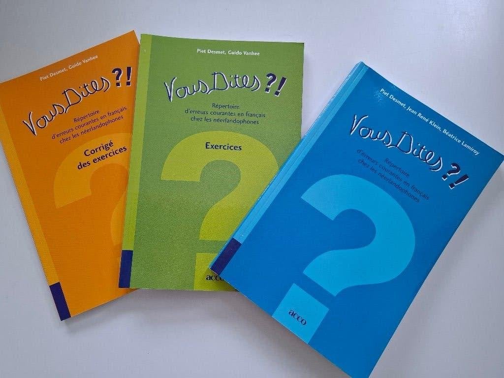 vakliteratuur Frans voor 3e graad DO - Moderne Talen, Boeken, Frans, Nieuw, Acco, Ophalen of Verzenden