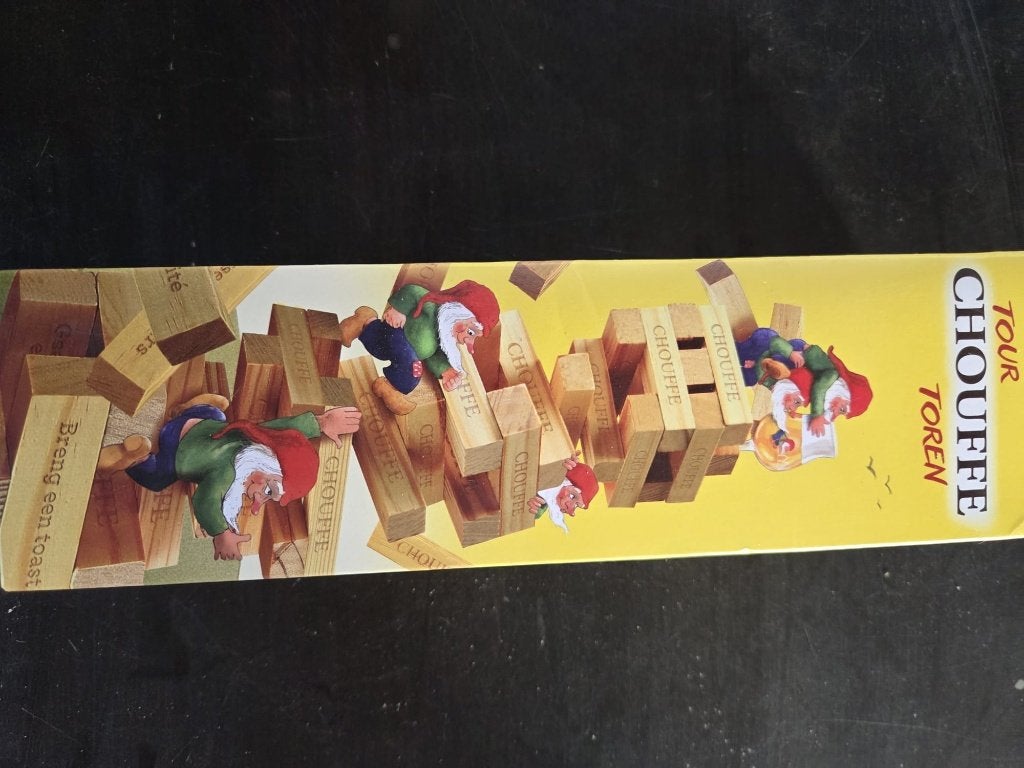jenga spel, Trois ou quatre joueurs, Enlèvement, Neuf