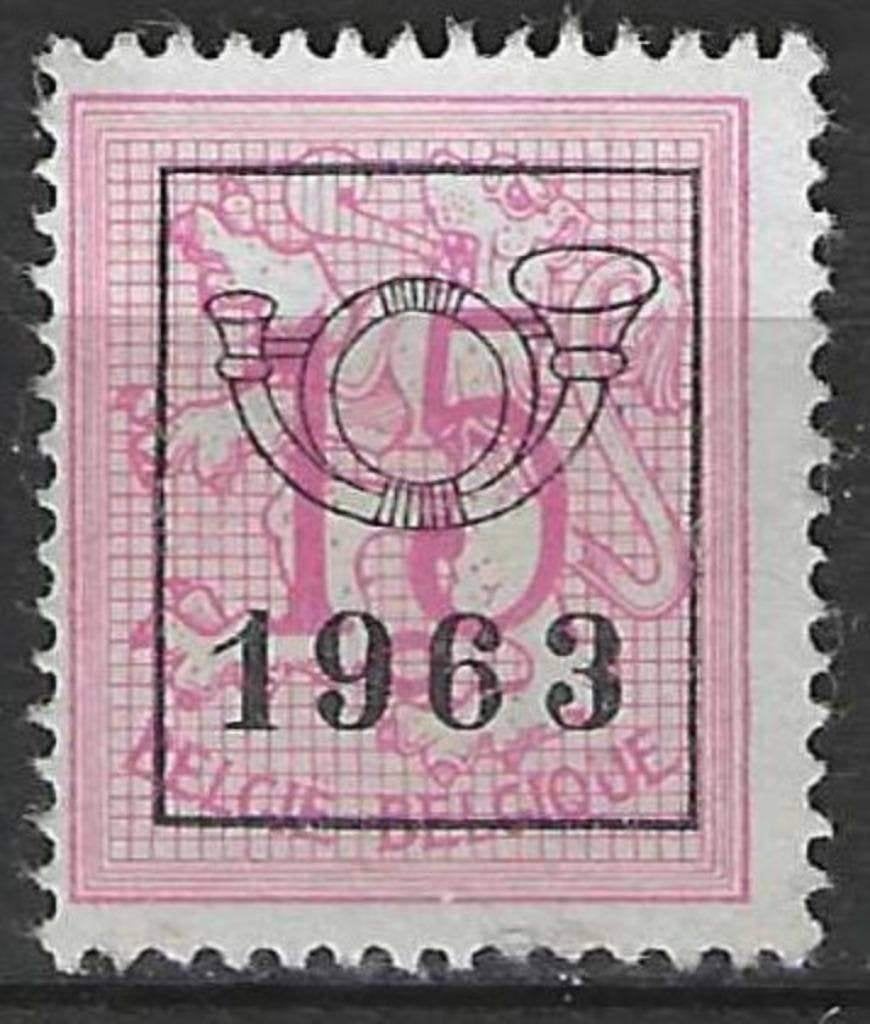 Belgie 1963 - OBP 739pre - Opdruk F - 15 c. (ZG), Postzegels en Munten, Postzegels | Europa | België, Verzenden, Postfris, Zonder gom