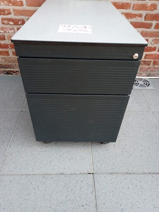 ladeblok / dossierkast 50€., Ophalen, Overige houtsoorten, Industrieel., Zo goed als nieuw