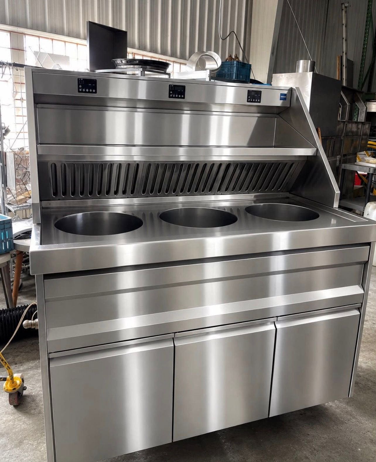 Friteuse Hakpro 3x18kw (friteuse ou food truck), Articles professionnels, Horeca | Équipement de cuisine, Enlèvement