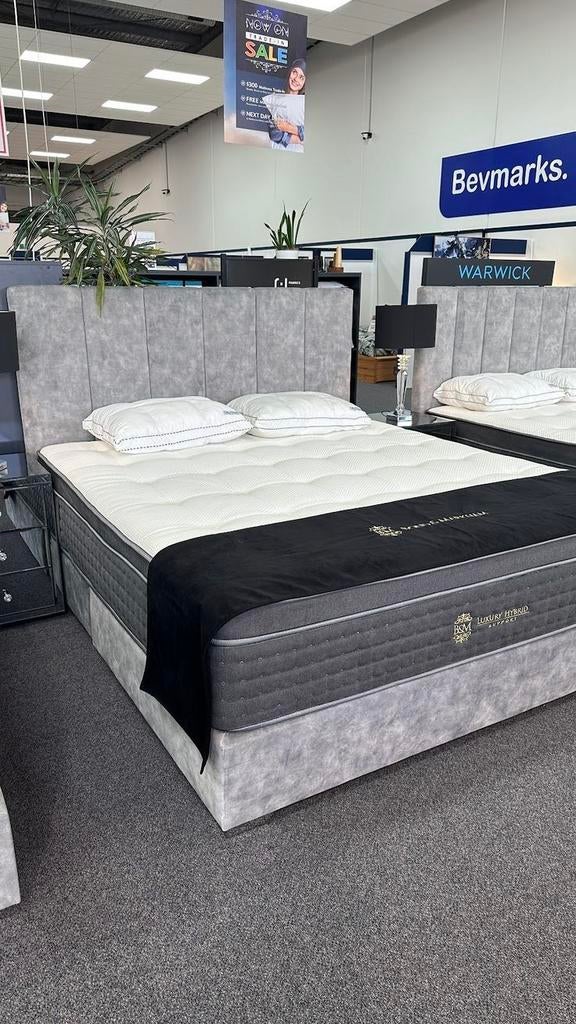 Vente urgente : Lit complet neuf avec matelas neuf (160x200), Enlèvement ou Envoi, Neuf
