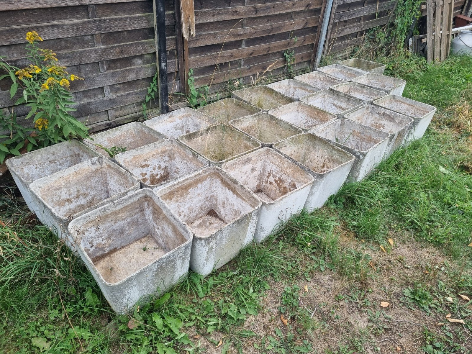 24 jardinière carré vintage, Doe-het-zelf en Bouw, Ophalen