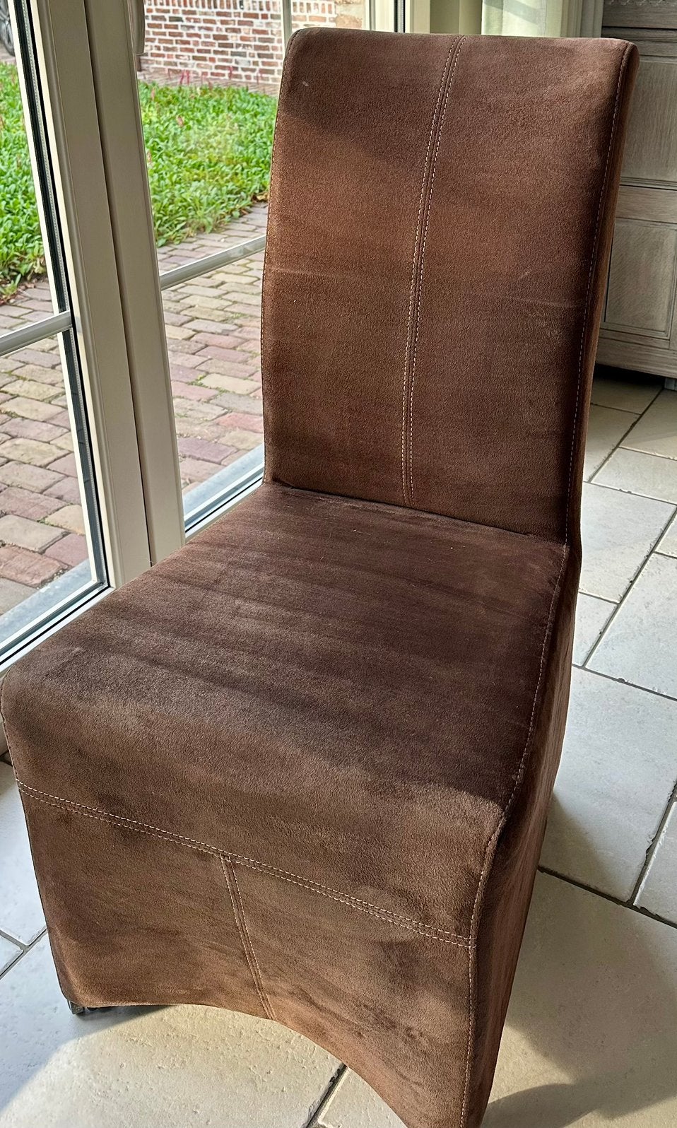 Eetkamerstoel(en) te koop, Huis en Inrichting, Ophalen, Overige materialen, Bruin, Vijf, Zes of meer stoelen
