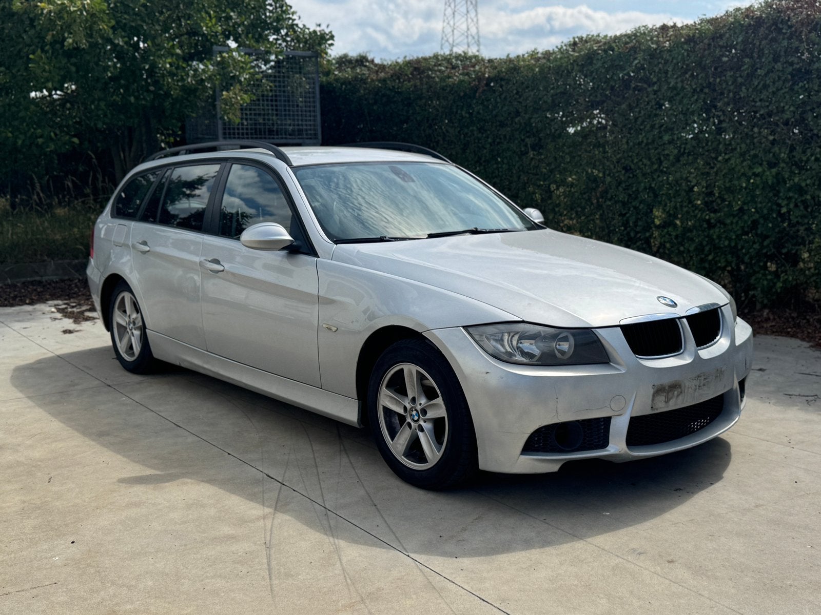 Bmw 320D | 2007 | Start rijdt | zo meenemen, Auto's, Zwart, Diesel, Particulier, Te koop