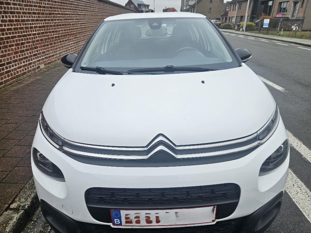 Citroën C3 1.6 BlueHDi 75 – 2017 – Courroie NEUVE – 6 900 €, Auto's, Citroën, Euro 6, Wit, 5 deurs, Particulier