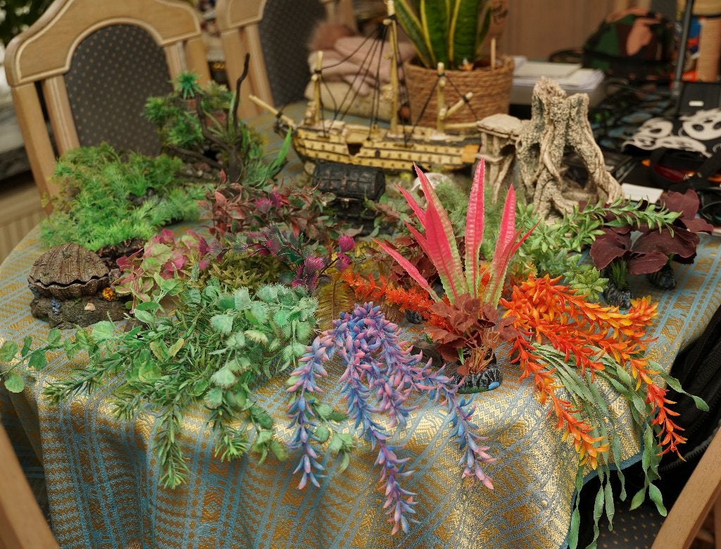 Aquarium kunststof plantjes en andere toebehoren, Ophalen of Verzenden