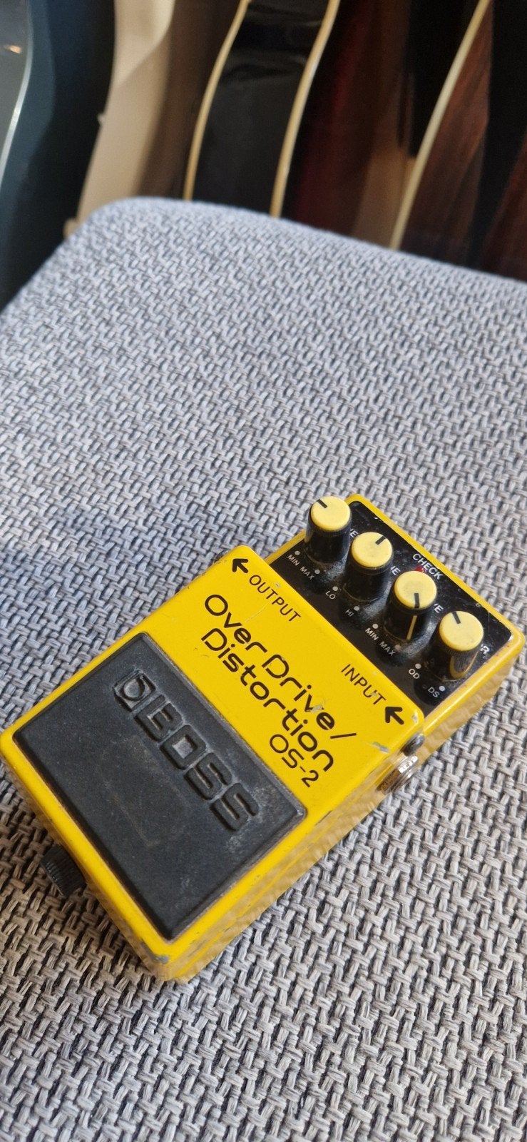 Boss OS-2 Overdrive/Distortion, Enlèvement