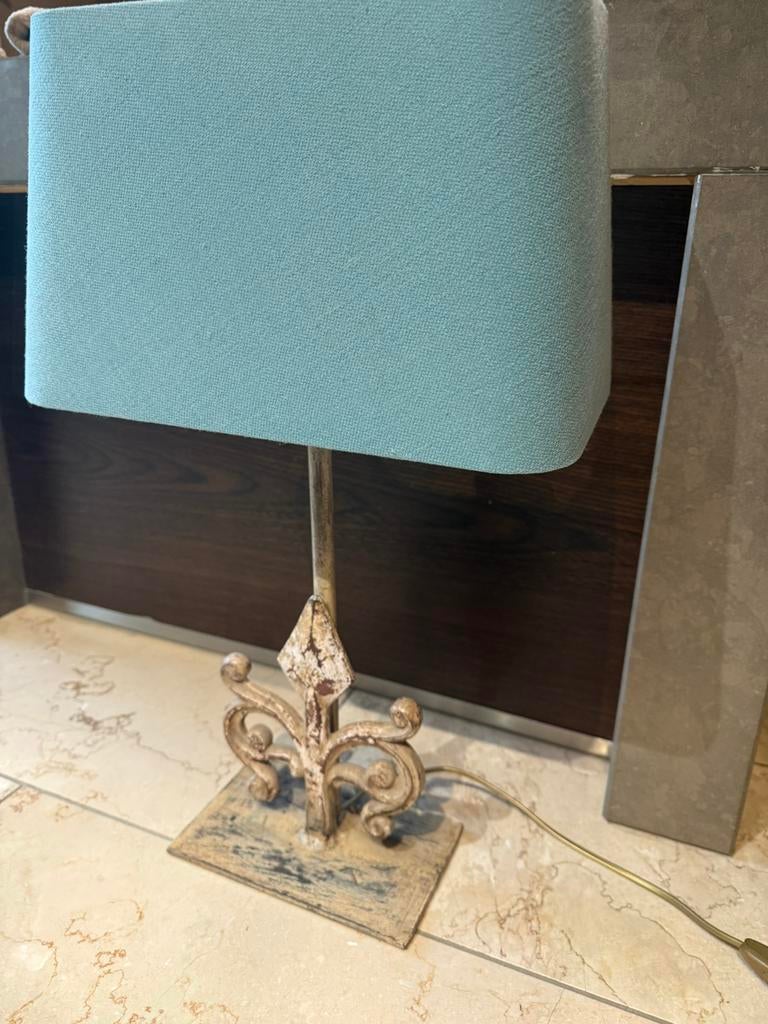 Twee landelijke kast lampen, Huis en Inrichting, Lampen | Tafellampen, Ophalen, Zo goed als nieuw