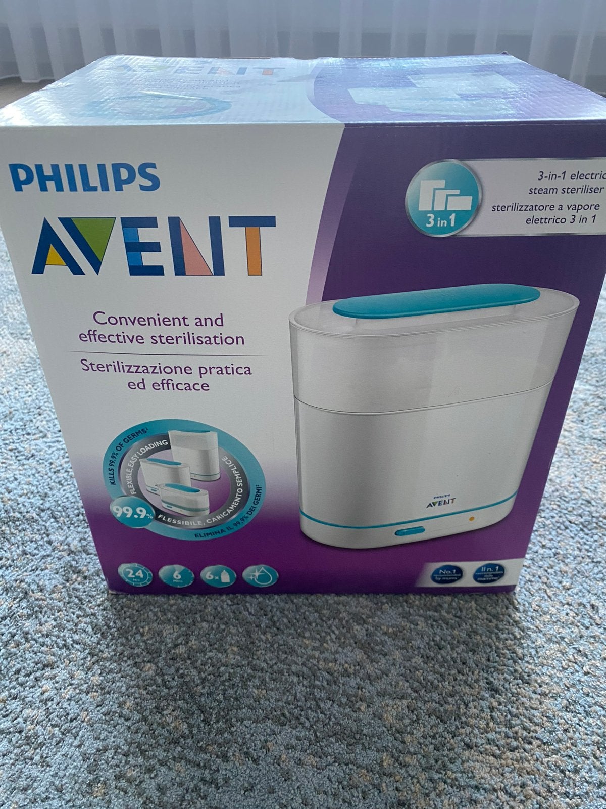 Sterilisator Avent, Kinderen en Baby's, Babyvoeding en Toebehoren, Ophalen, Gebruikt, Sterilisator, Philips Avent