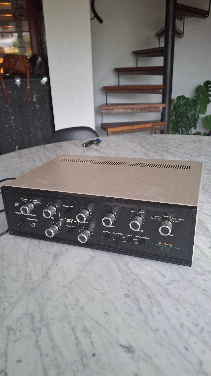 Ampli Sansui AU-555., Enlèvement, Comme neuf