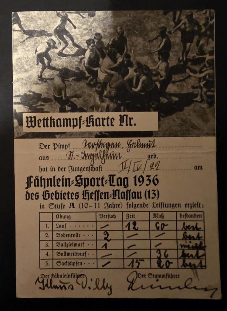 Hitlerjugend, Verzamelen, Verzenden, Landmacht, Foto of Poster