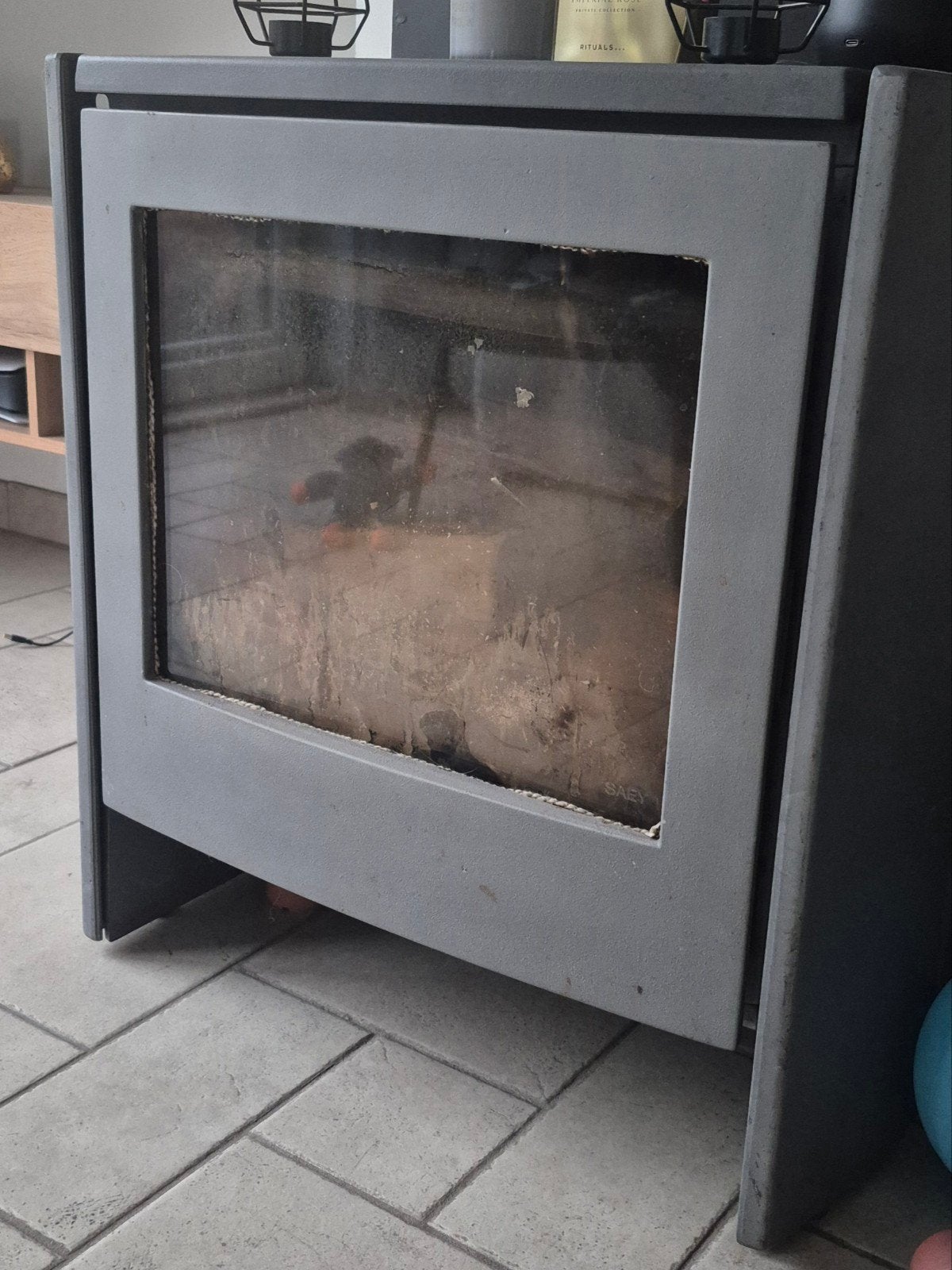Saey Scope 11kw, Maison & Meubles, Enlèvement, Utilisé, Bois, Autoportant