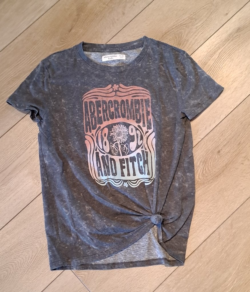 Abercrombie - t-shirt 11/12 jaar, Kinderen en Baby's, Kinderkleding | Maat 152, Abercrombie Kids, Gebruikt, Meisje, Ophalen of Verzenden