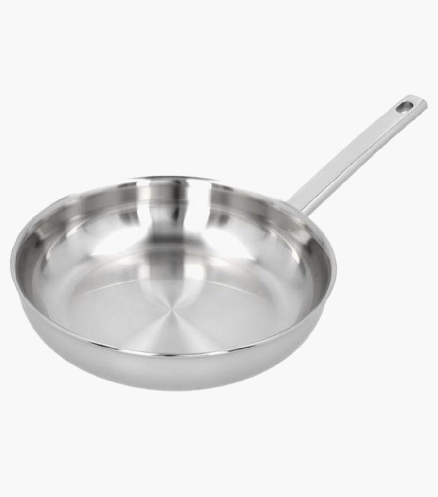 Demeyere Diverto 3 3-delige set + ecoline skillet pan, Ophalen, Overige materialen, Nieuw, Pannenset