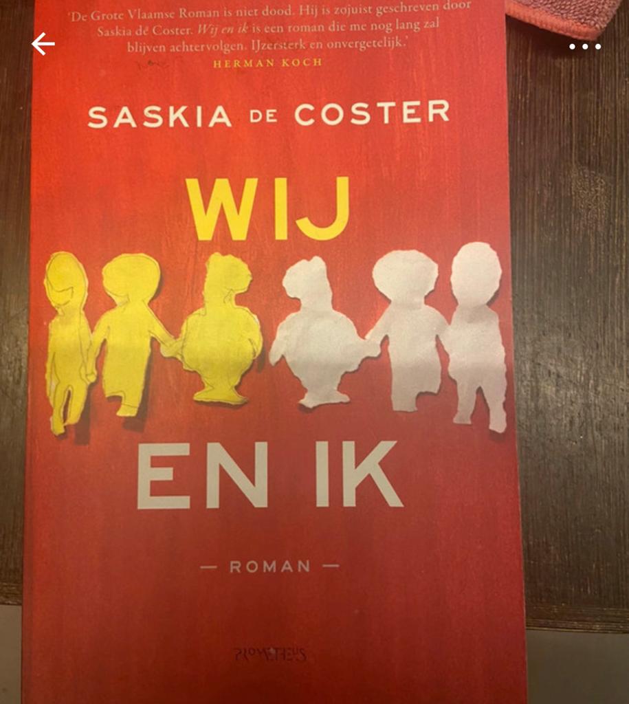 Wij en ik Saskia De Coster, Boeken, Ophalen, Nieuw, België
