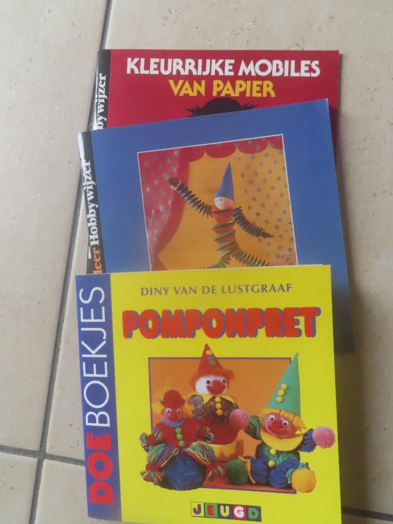 Knutselboeken voor kinderen, Ophalen of Verzenden, Zo goed als nieuw