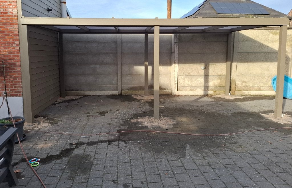 CARPORT alu *NIEUW* gevelmontage of vrijstaand!!!, Tuin en Terras, Ophalen, Nieuw, Carport